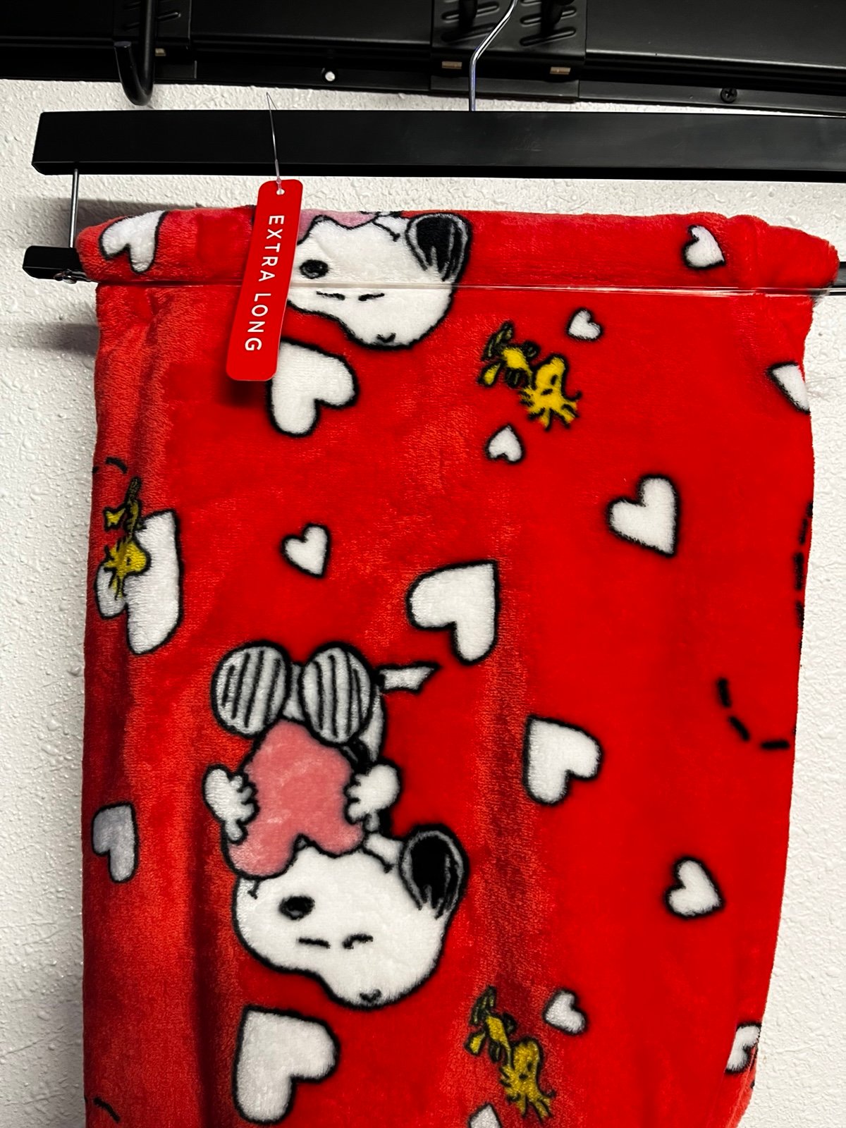 Peanuts Snoopy Valentines Blanket