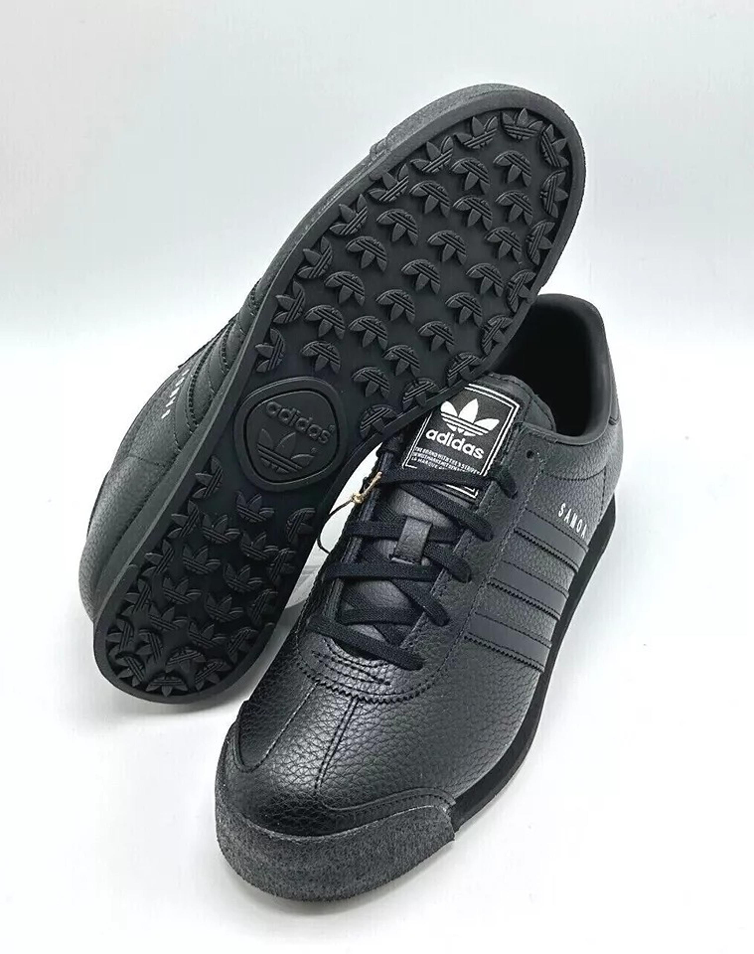 adidas Originals Men's SAMOA Core Black IG1817 Shoes Sneakers New Sz 12