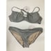 New PQ silver bikini. Small. Retails 169