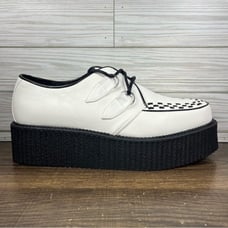 Demonia V Creeper 502 Men's White Shoes - Men's Size 9