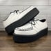 Demonia V Creeper 502 Men's White Shoes - Men's Size 9