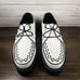 Demonia V Creeper 502 Men's White Shoes - Men's Size 9