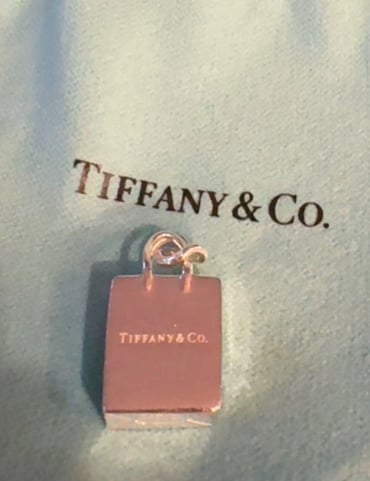 Auth Vintage Tiffany & Co Shopping Bag Charm
