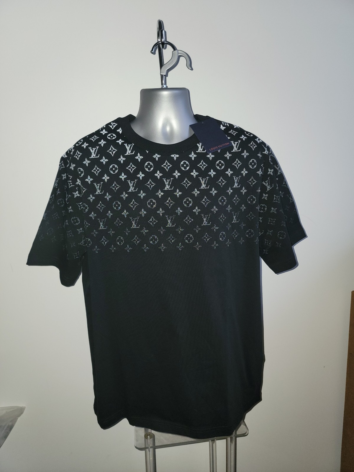 LOUIS VUITTON】ルイヴィトン『モノグラム 半袖ブラウス size34