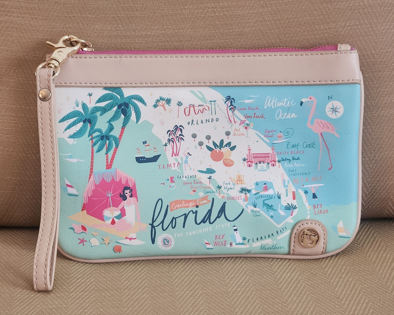 Spartina 449 Daufuskie Island Florida Scout Wristlet
