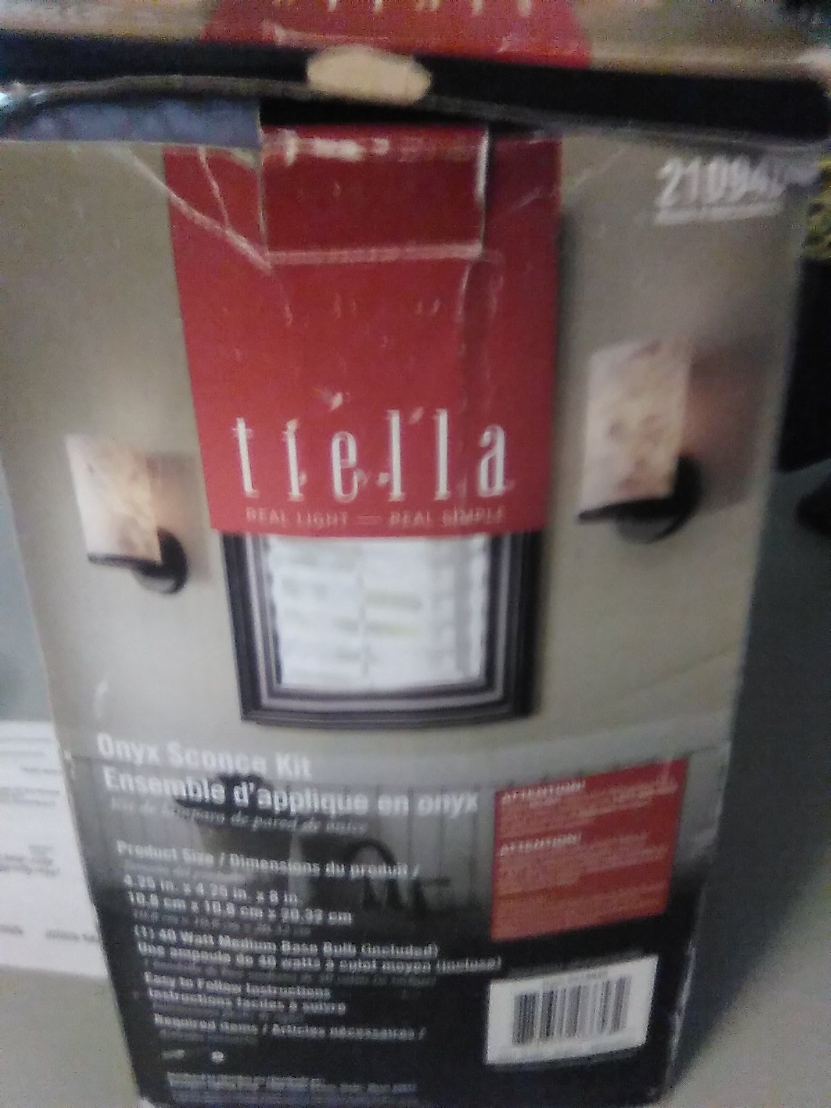 Tiella onyx scone kit