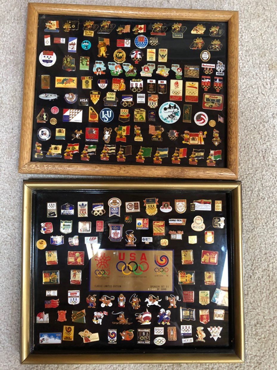 Vintage Olympic Pin set