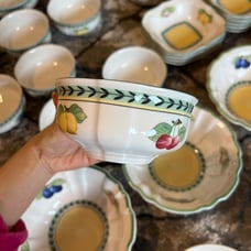 4pcs Villeroy & Boch FRENCH GARDEN Fleurence Dessert Bowl, Small Set, Sale