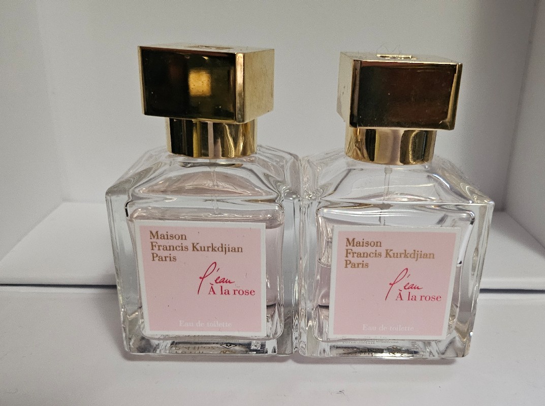 2 L'eau A La Rose EDT Perfume 2.4 oz 70ml (see photos) Maison Francis kurkdjian
