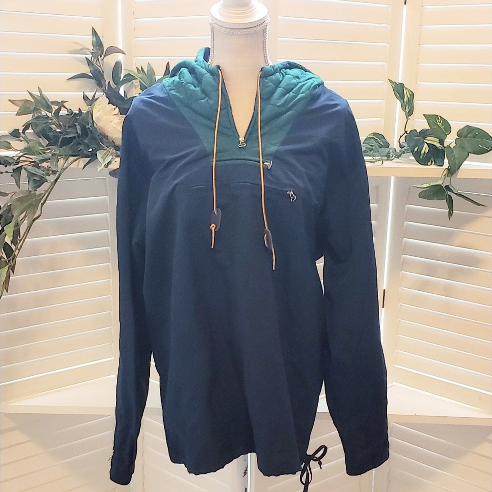 BILLIONAIRE BOYS CLUB BEE LINE PULLOVER HOODED JACKET SIZE M
