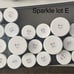 Lot of sparkle and co dip powder (lot E)