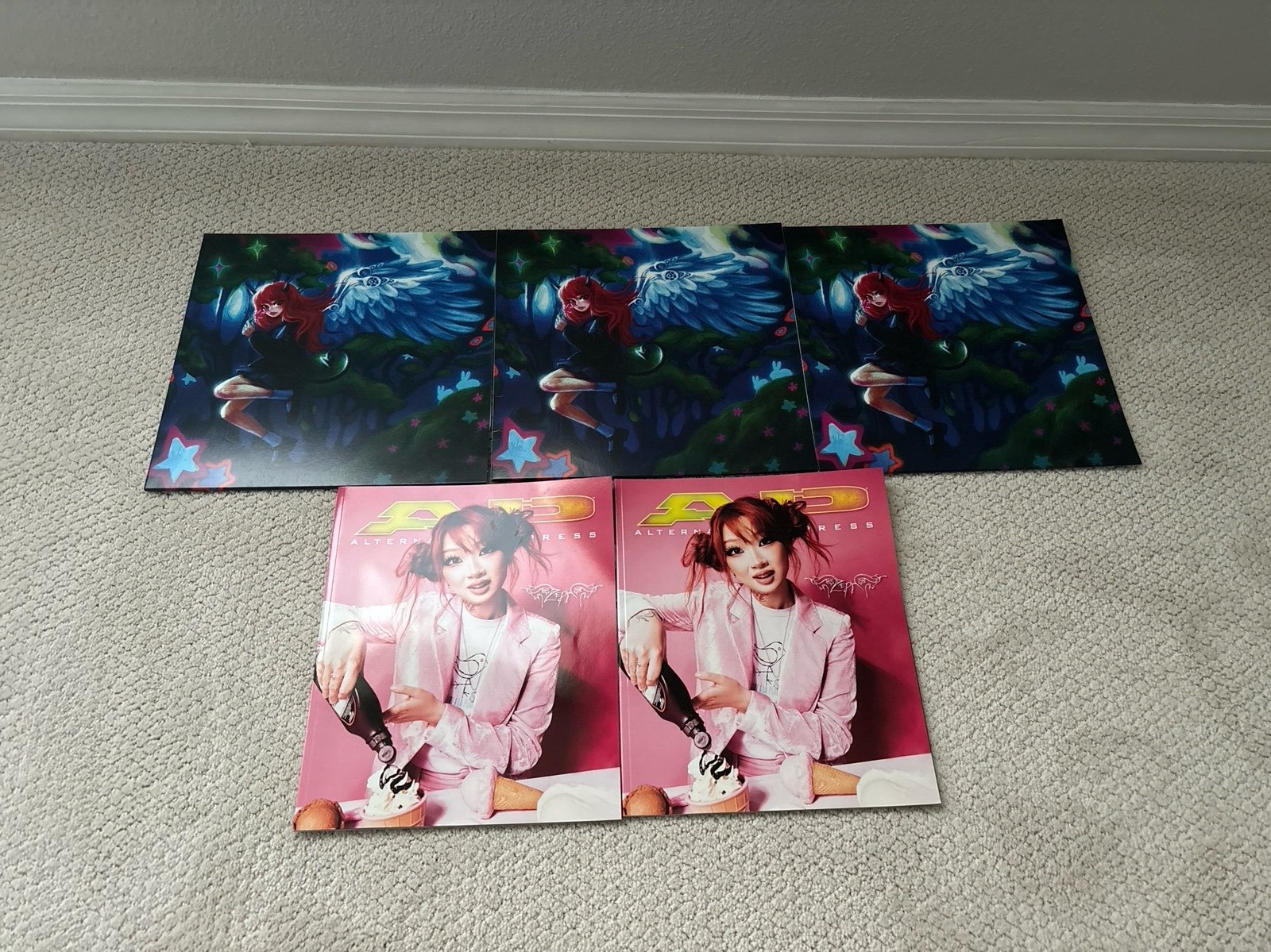 Zephani Zeph Jong Character Development Album Vinyls *ALL 3 VER* + Alt Press Mag