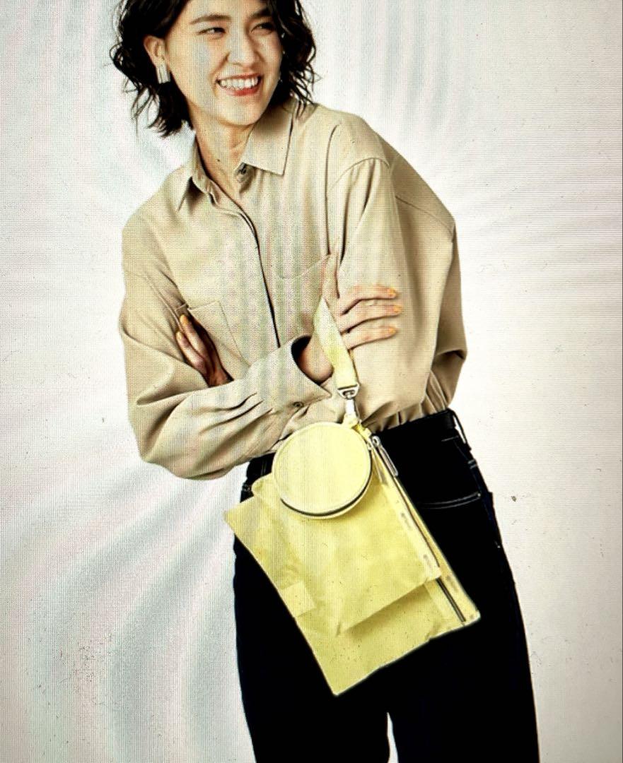【Excellent Condition】 LeSportsac x Naomi Okusa Pouch 3-Piece Set