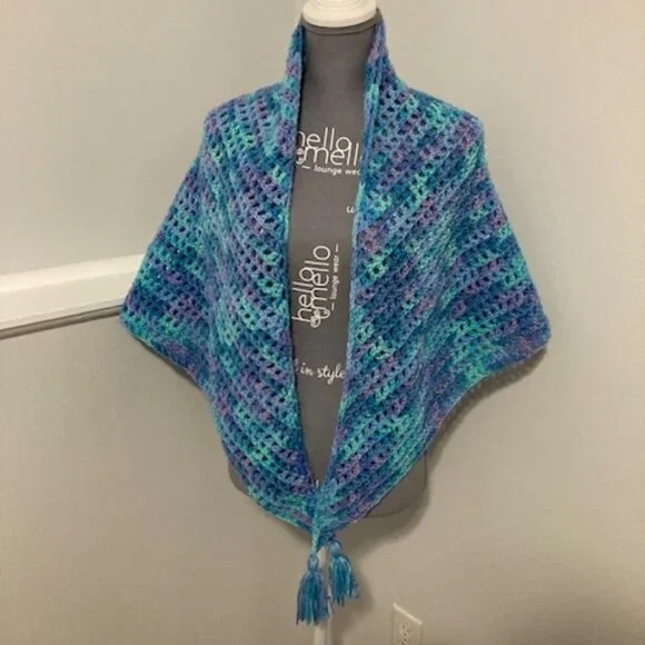 Handmade crochet shawl ( 3 shawls )