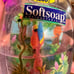 Vintage Collectible SoftSoap Hand Soap Dispenser Animal Inside Bottle - Parrot