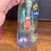 Vintage Collectible SoftSoap Hand Soap Dispenser Animal Inside Bottle - Parrot