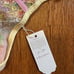 For Love & Lemons XL Floral Frenzy Embroidery Thong Panty Pink Lace Yellow NWT