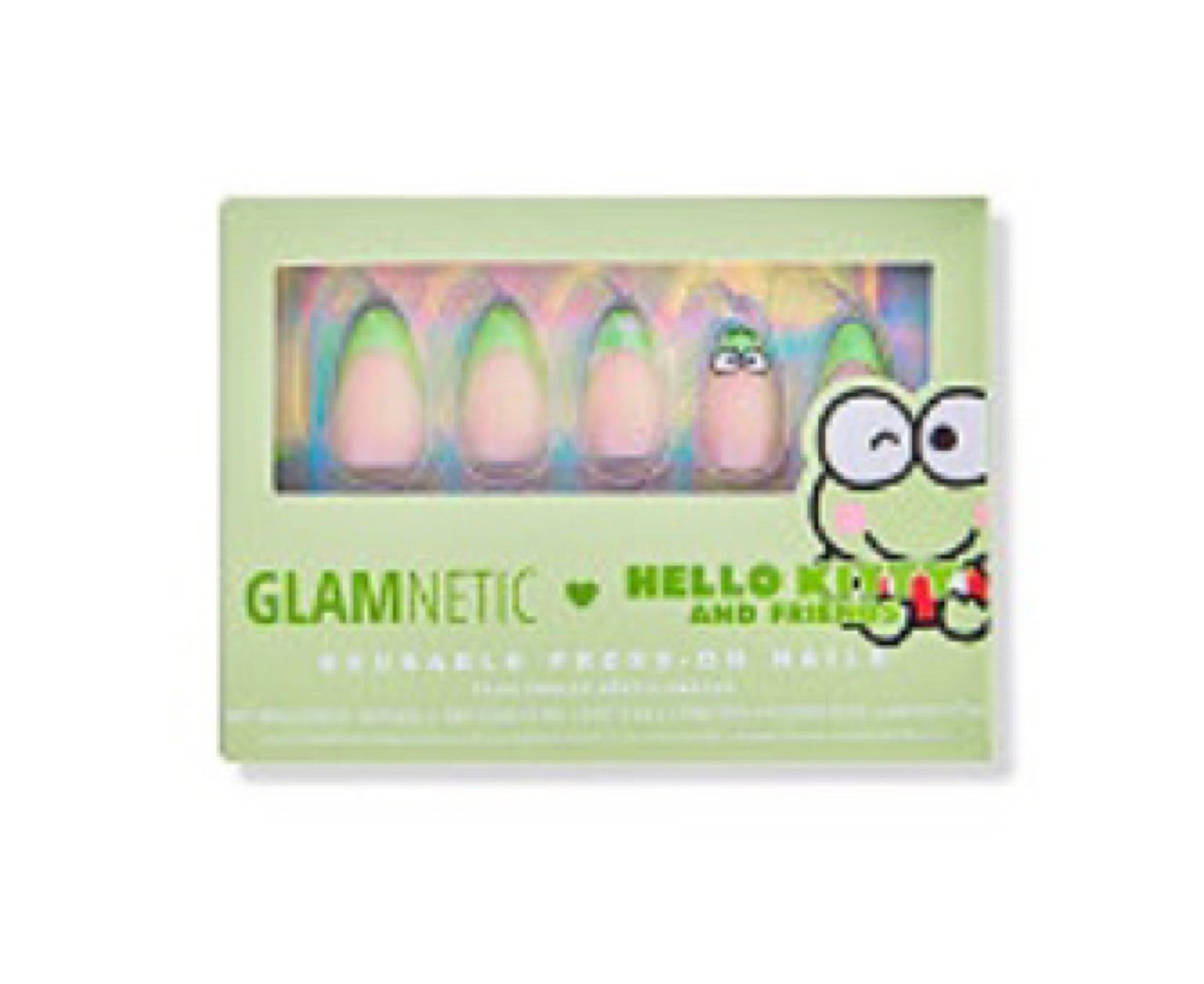 Hello Kitty and Friends Glamnetic Reusable Press On Nails Kerroppi