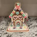 LOVE & CUPCAKES Pastel Valentine’s Light Up Gingerbread House