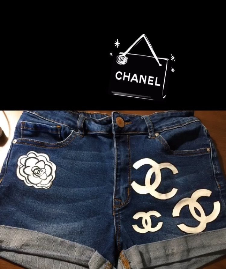 Painted shorts