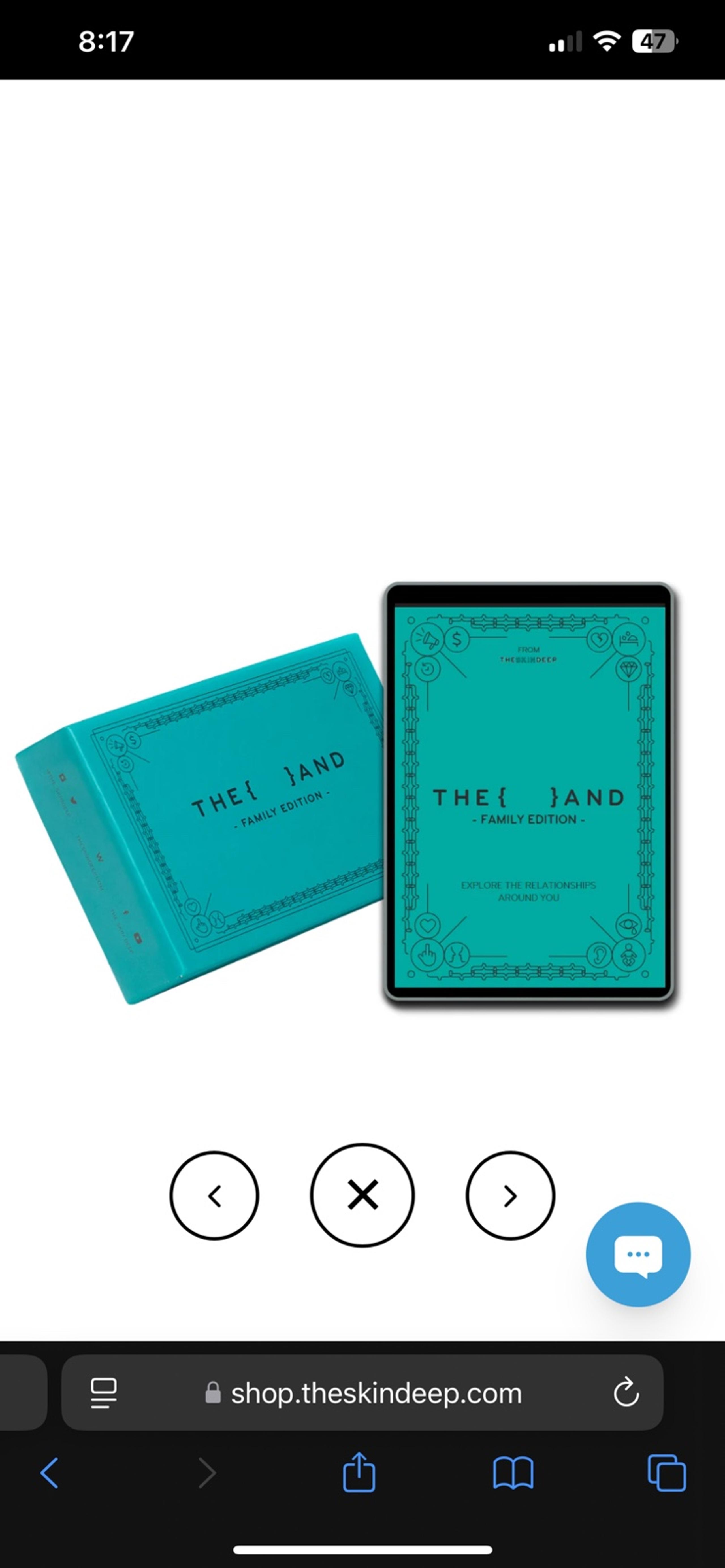 The and card game