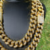 Gold Cuban Link Chain 20mm