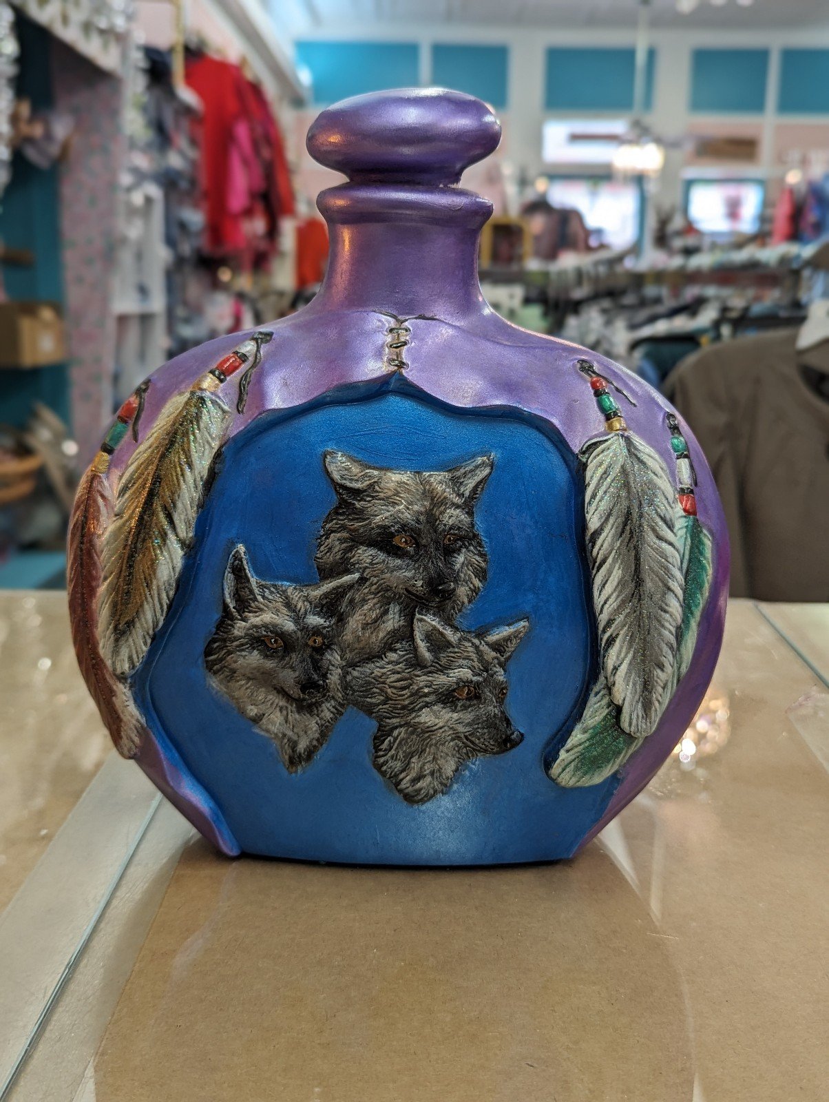 Decanter 3 Wolfs