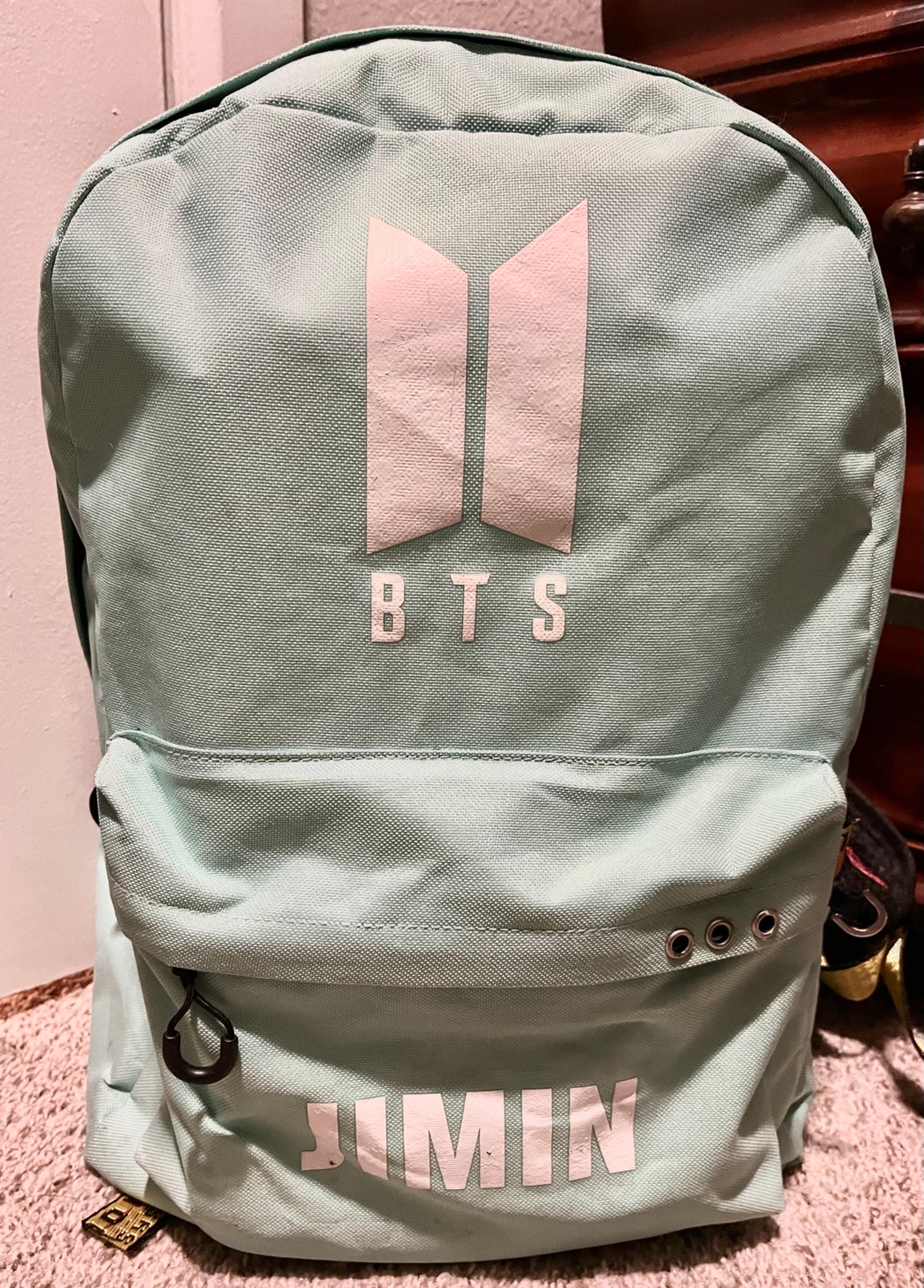 Off white bts backpack Clearance