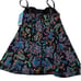 Swim Solutions Black Floral Paisley Swim Suit Dress Minimizer Plus Size 2X New!