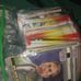 Baseball and football sports cards