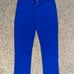 MED COUTURE ROYAL BLUE SCRUB SET / MEDIUM TOP AND BOTTOMS