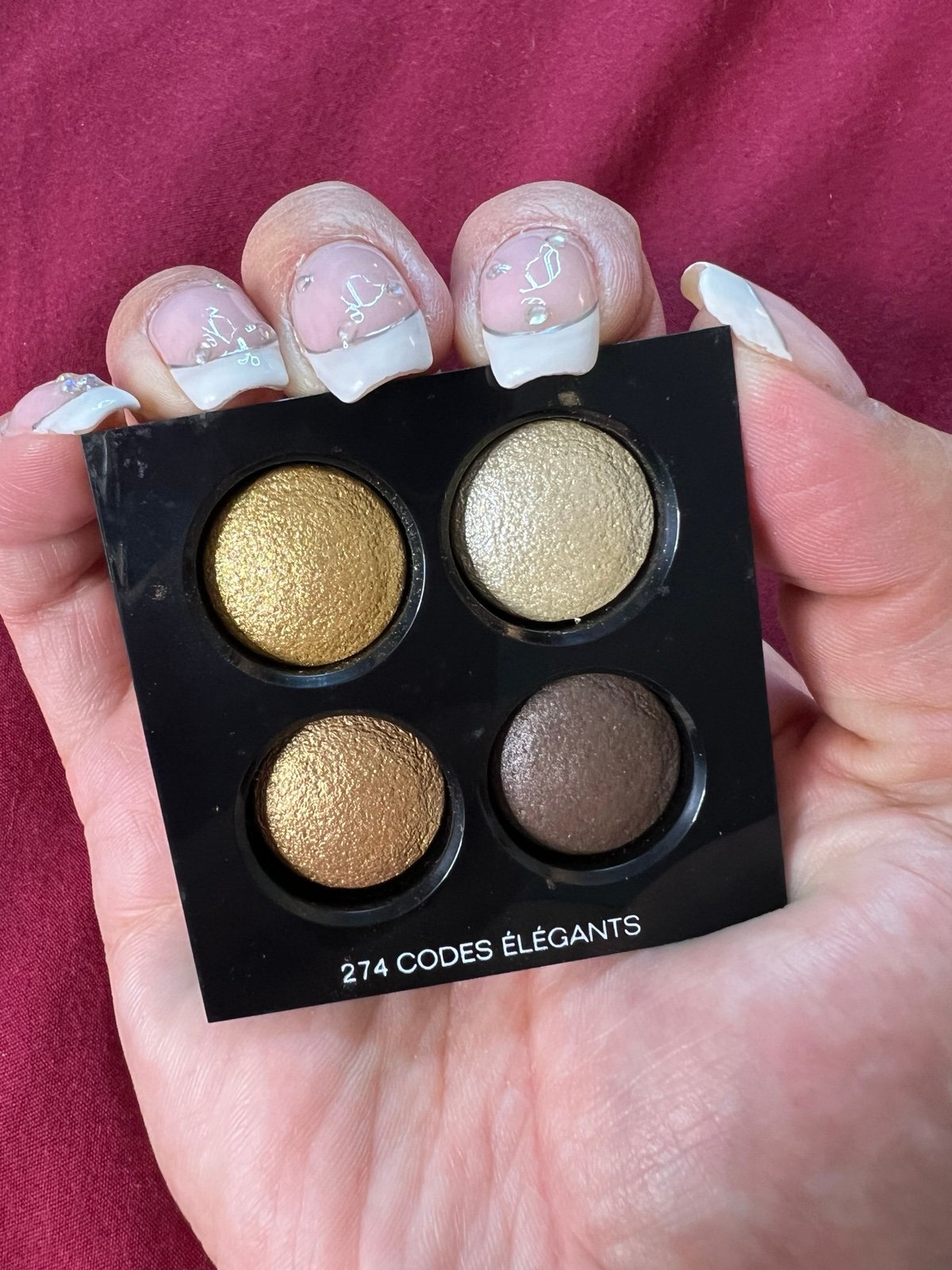 Chanel eyeshadow 274 codes elegants