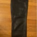 Brand New With Tags Black ZARA Straight Leg Leather Pants