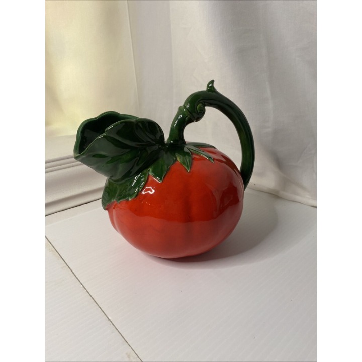 Ceramic Tilt Ball Water Pitcher in shape