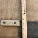 Large Antique Meat Cleaver Wooden Handle