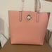 Kate Spade New York Pink Saffiano Leather Tote Bags