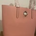 Kate Spade New York Pink Saffiano Leather Tote Bags
