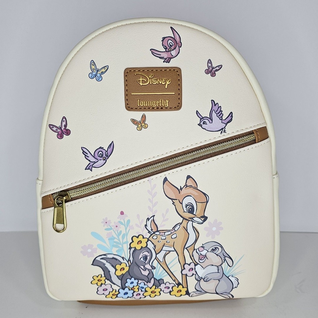 NWT Disney Loungefly Bambi & Friends Mini Backpack - 2024