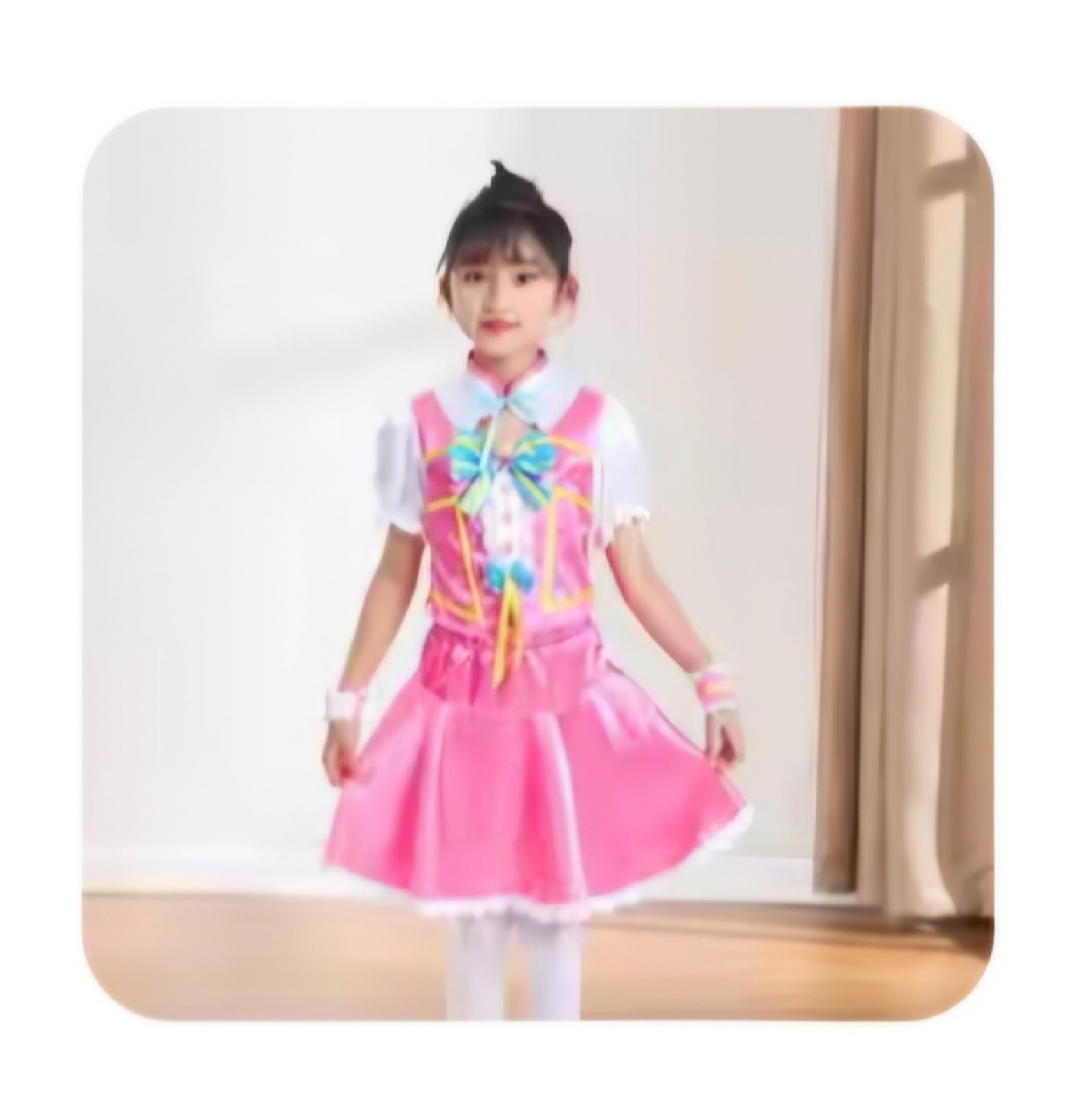 Catch! Teenieping Pink Romi costume Size 120