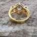 SWAROVSKI OVAL CUT DIAMOND RING SIZE 8.5