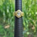 SWAROVSKI OVAL CUT DIAMOND RING SIZE 8.5