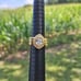 SWAROVSKI OVAL CUT DIAMOND RING SIZE 8.5