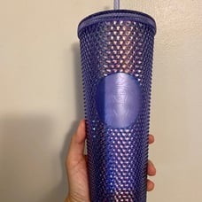 Disneyland Starbucks Blue Studded Tumbler