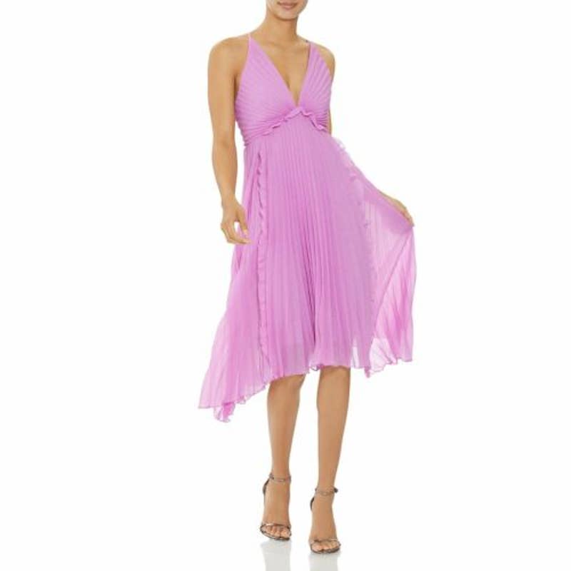 Halston heritage handkerchief dress cheap