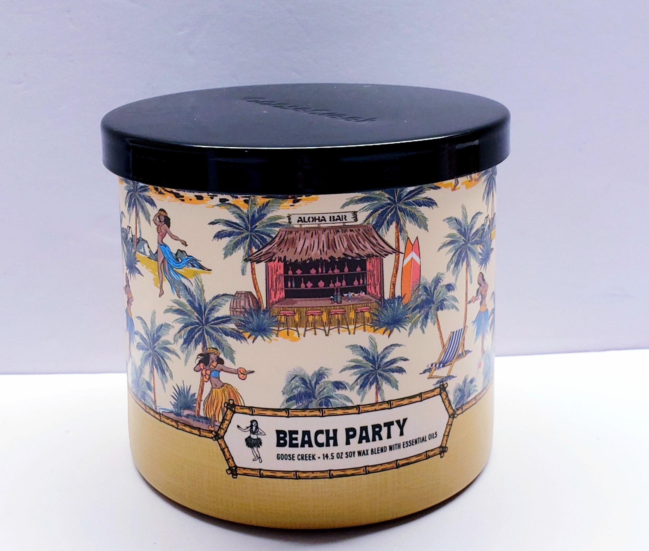 Goose Creek BEACH PARTY Large 3-Wick Scented Candle, 14.5 oz