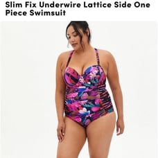 Torrid Slim Fix One Piece Swimsuit