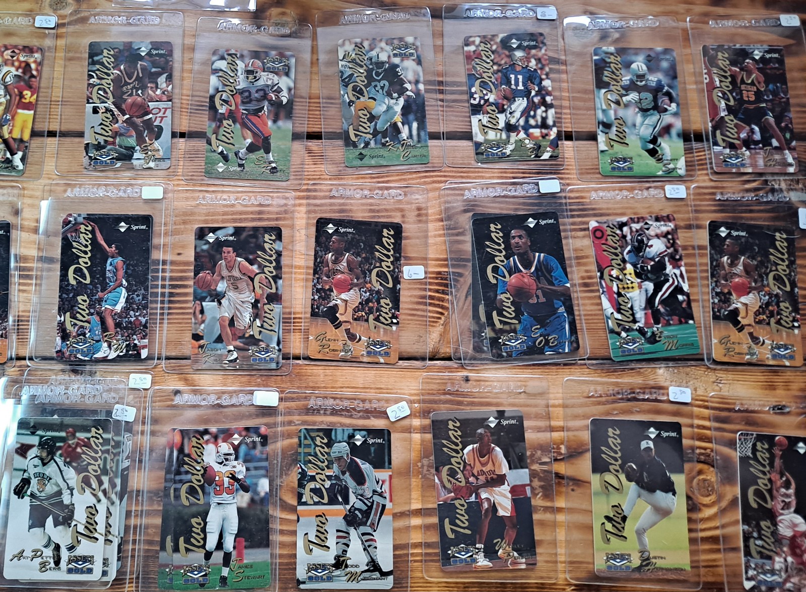 LOT OF 55 VINTAGE SPRINT SPRINT PHONE CALLING CARDS