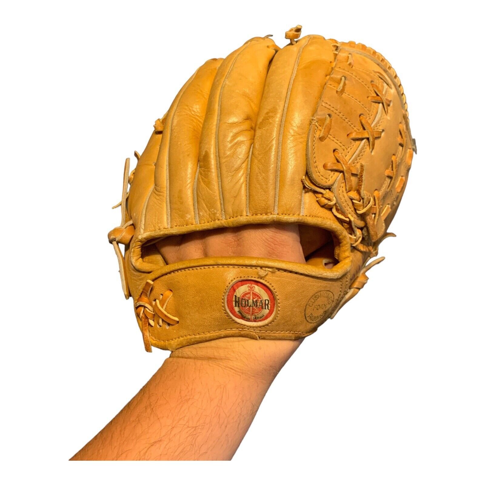 Vintage Holmar Custom Model BL-770 Baseball Mitt Glove Right Hand Throw Japan
