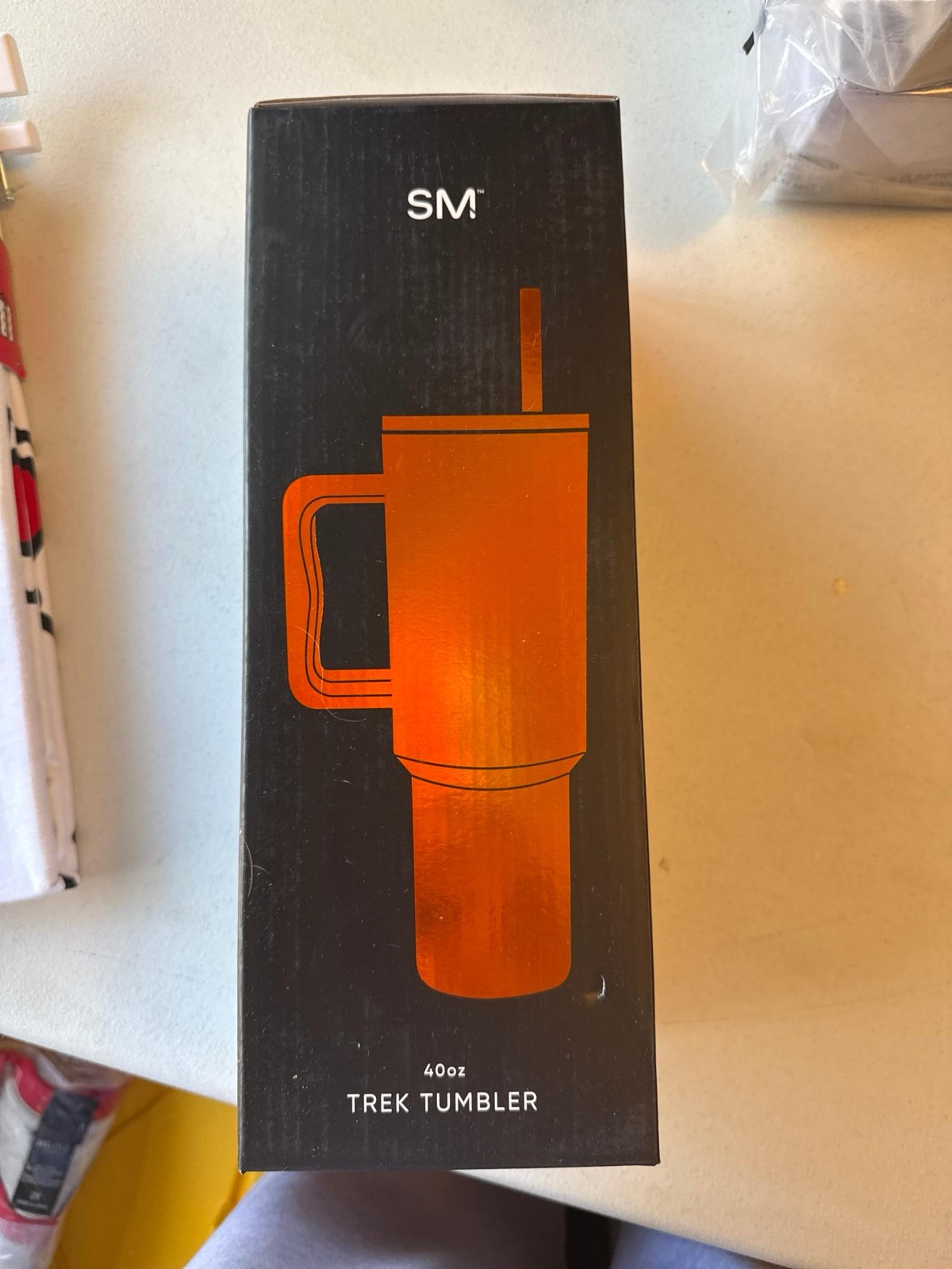 Simple Modern Harvest Collection Orange Candy Corn 40oz Trek Signature Tumbler