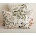 SET OF 2 POTTERY BARN AUTUMN BOTANICAL COMFORTER QUILTED KING SIZE PILLOW SHAMS